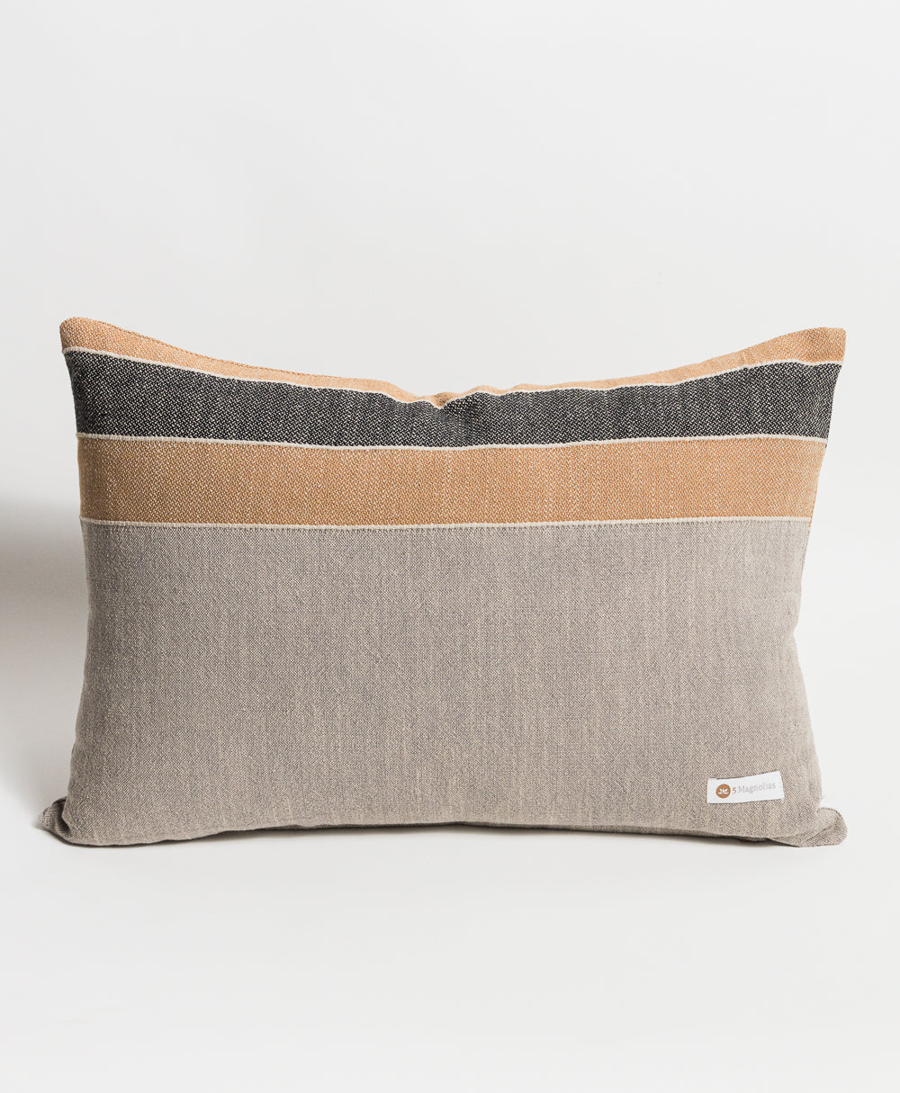 Cojín Rectangular Grey Líneas