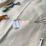 Delantal de Cocina Crudo