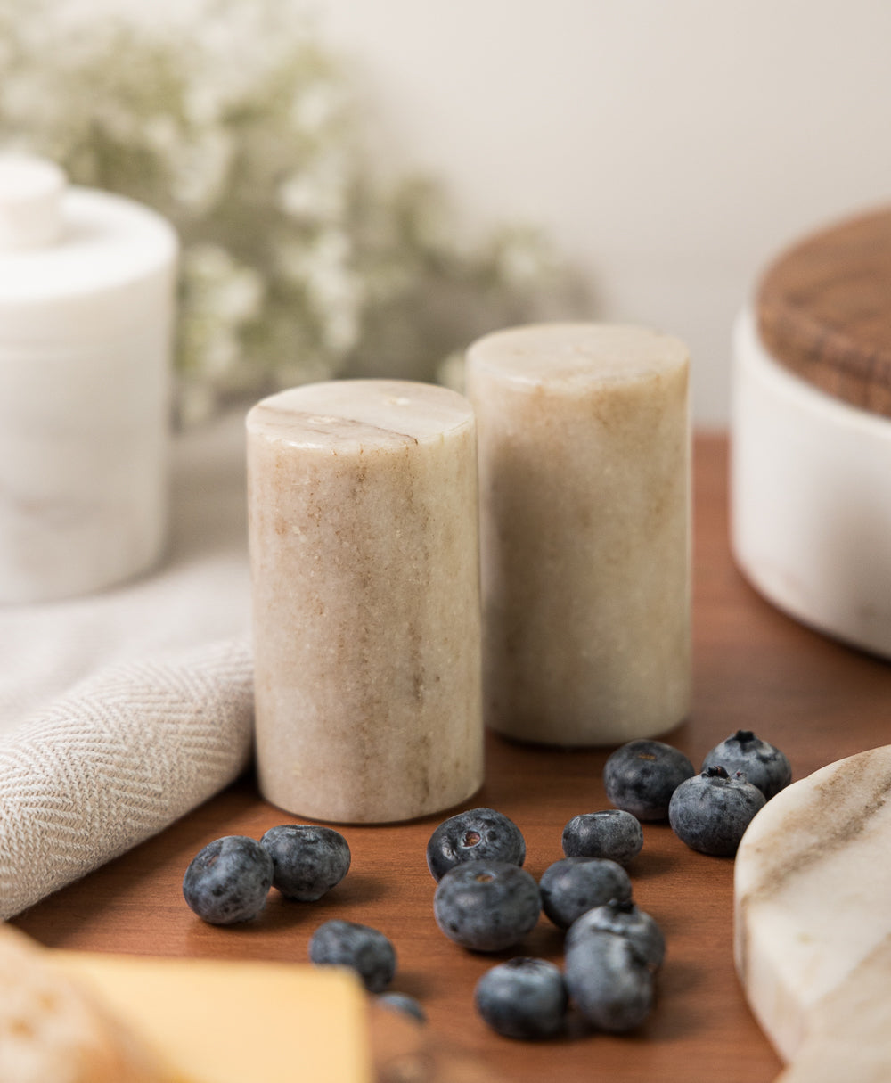 Set Salt & Pepper Mármol Beige