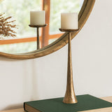 Candelabro Dorado Cirio