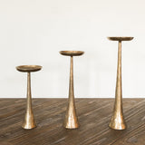 Candelabro Dorado Cirio