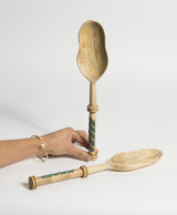 Set Cubiertos Madera Green